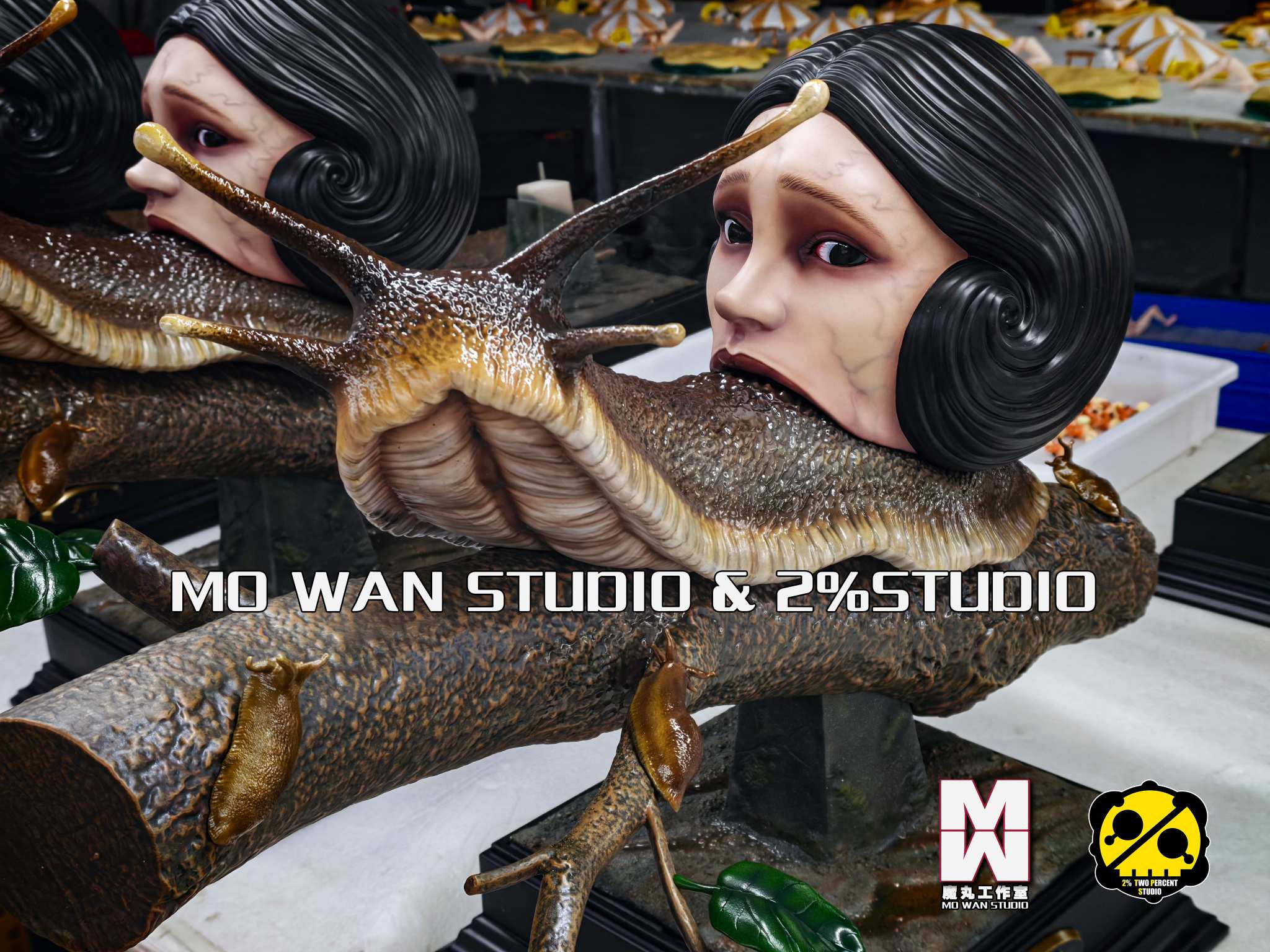 2% Studio  MOWAN Studio - Slug Girl Yuko 1:1 Life-Size Resin Statue [In  Stock] - TopGKStore