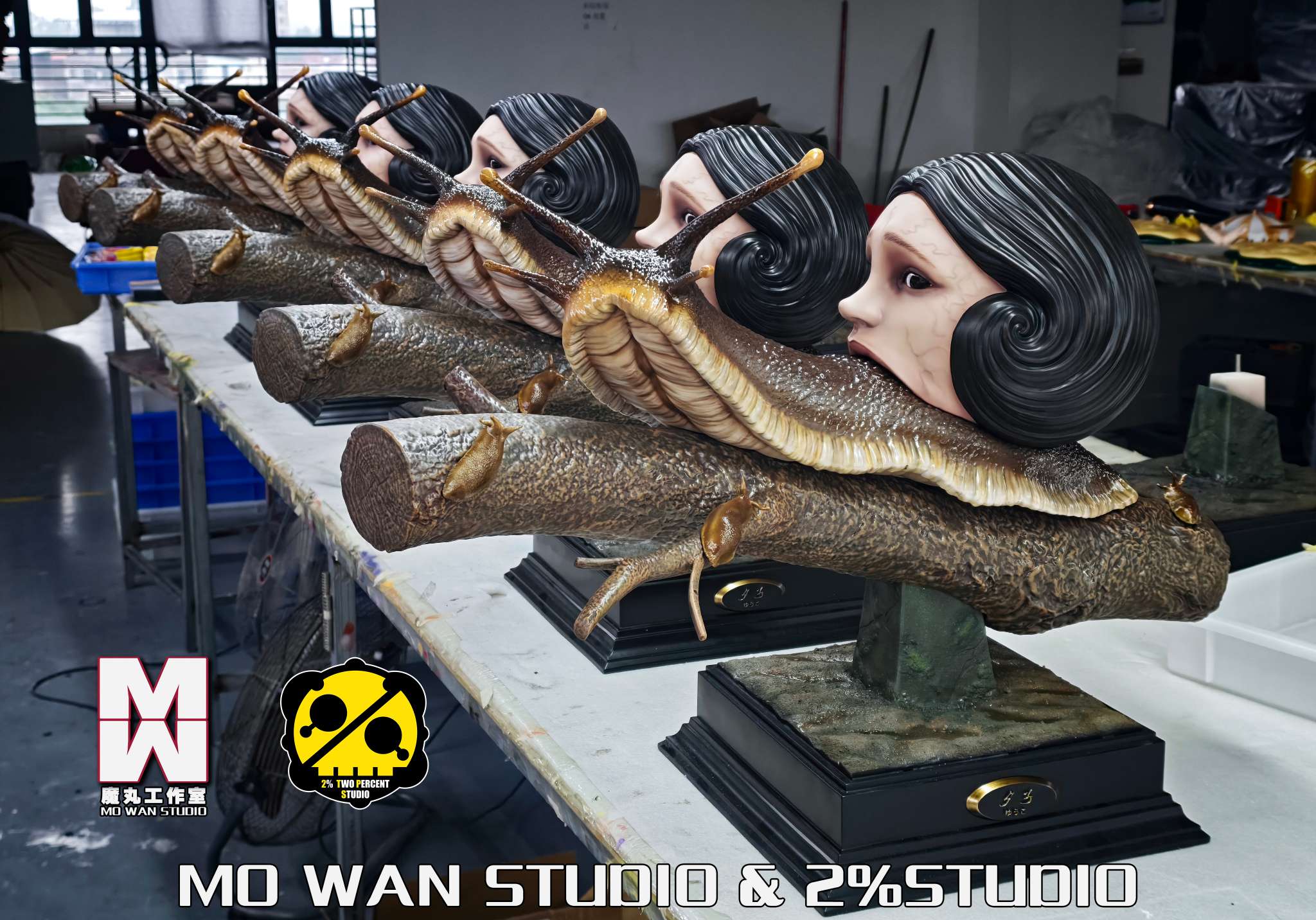 2% Studio × MOWAN Studio - Slug Girl Yuko 1:1 Life-Size Resin Statue [In  Stock]