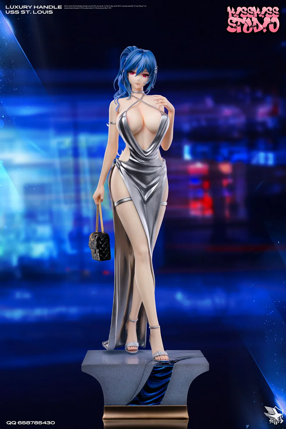Azur Lane – St. Louis Evening Gown Ver. 1/4 Scale GK Statue – KissKiss Studio