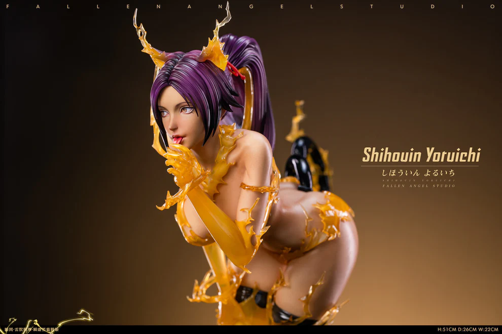 BLEACH – Yoruichi Shihouin Thunder God Form 1/4 Scale Statue – Fallen Angel Studio - Image 17