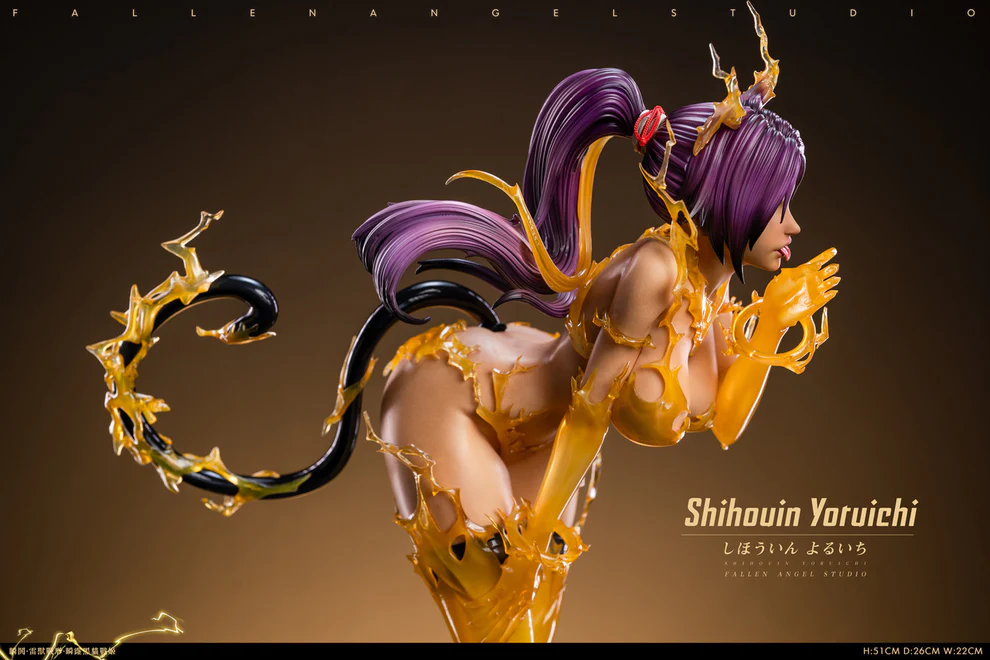 BLEACH – Yoruichi Shihouin Thunder God Form 1/4 Scale Statue – Fallen Angel Studio - Image 15
