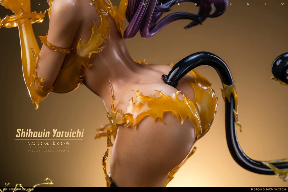 BLEACH – Yoruichi Shihouin Thunder God Form 1/4 Scale Statue – Fallen Angel Studio - Image 10