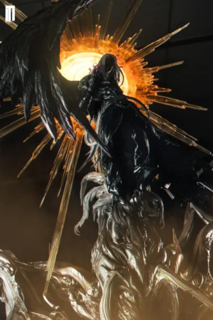 Alternative view of Final Fantasy VII – Sephiroth Anniversary Supreme Collection Statue – Iron Curtain Studio