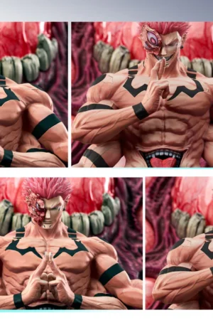 Alternative view of Jujutsu Kaisen – Ryomen Sukuna PRO Version LED Statue 1/6 Scale – Initial Aspiration Studio