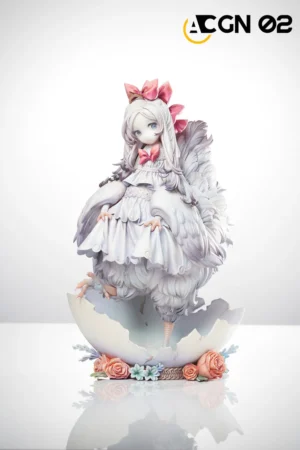 ACGN Studio Original “Egg-Born Bird Girl Xiao Yu” Fantasy Lolita Feather Hybrid 1/7 Scale GK Statue – Limited Edition Resin Collectible Figure
