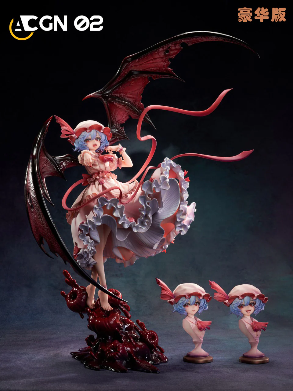 Touhou Project – Remilia Scarlet 1/6 Scale Statue Limited Edition – ACGN 02 Studio - Image 2