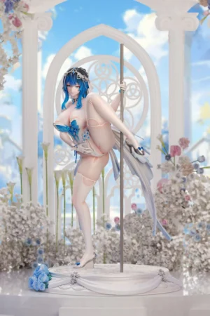 Alternative view of Snowbreak: Containment Zone – Katya de Fune “Starbound Vow” Bridal Pole Dance 1/6 Scale GK Statue – Spider Studio Limited Edition Resin Figure