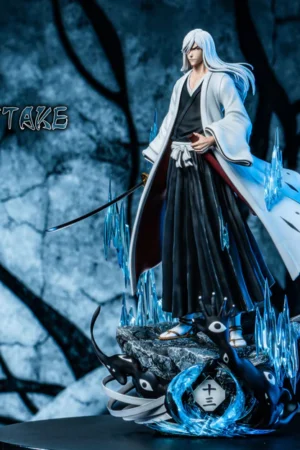 Alternative view of BLEACH – Jushiro Ukitake Captain Ver. 1/6 Scale GK Statue with Ice Effect Base – Immortal War Studio Limited Resin Figure