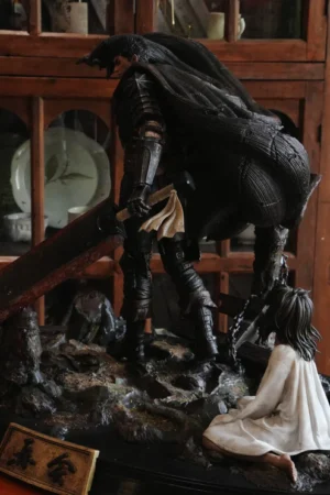 Alternative view of Berserk – Guts & Casca “Reunion” 1/6 Scale Diorama – Bard Studio