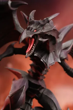 Alternative view of Yu-Gi-Oh! – Blue-Eyes White Dragon & Red-Eyes Black Dragon 1/7 Scale Statue Set – Aftershock Studio