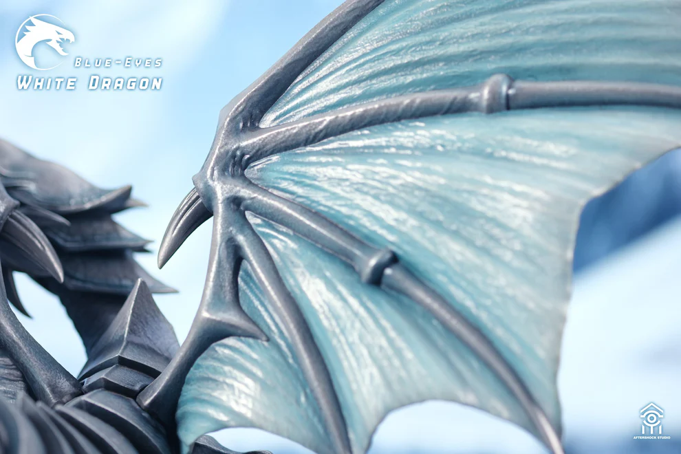 Yu-Gi-Oh! – Blue-Eyes White Dragon & Red-Eyes Black Dragon 1/7 Scale Statue Set – Aftershock Studio - Image 8
