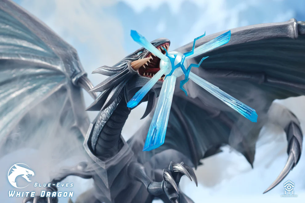 Yu-Gi-Oh! – Blue-Eyes White Dragon & Red-Eyes Black Dragon 1/7 Scale Statue Set – Aftershock Studio - Image 7