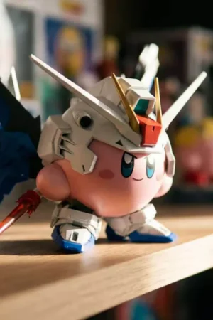 Alternative view of Kirby Cos Gundam WCF - Size Statue - EX STUDIO