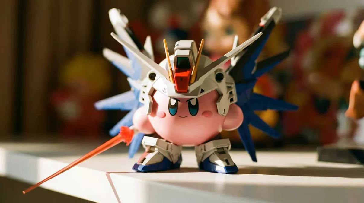 Kirby Cos Gundam WCF - Size Statue - EX STUDIO