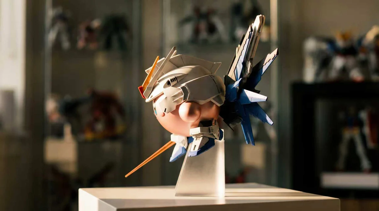 Kirby Cos Gundam WCF - Size Statue - EX STUDIO - Image 4