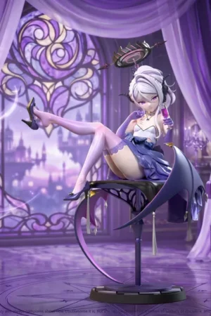 Alternative view of Cocktail Dress Sorasaki Hina Blue Archive Premium 1/6 Scale Resin Statue - GZ Studio