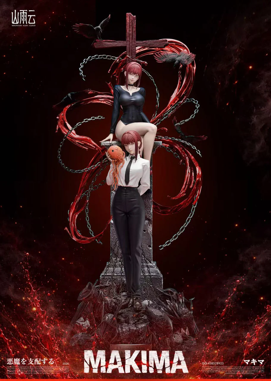Makima Chainsaw Man | 1/6&1/4 Scale Resin Statue - Mountain Rain Cloud Studio