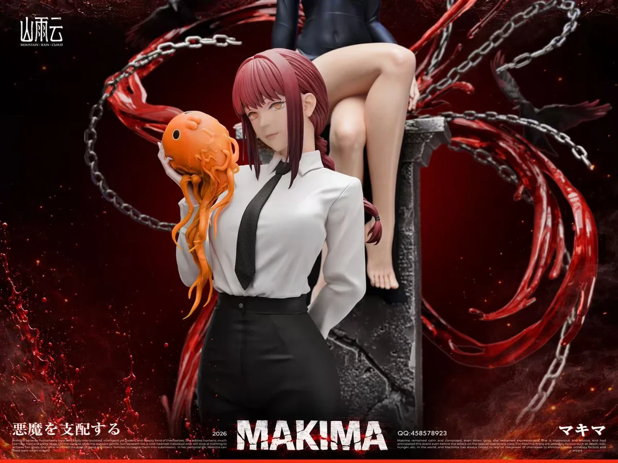 Makima Chainsaw Man | 1/6&1/4 Scale Resin Statue - Mountain Rain Cloud Studio - Image 2
