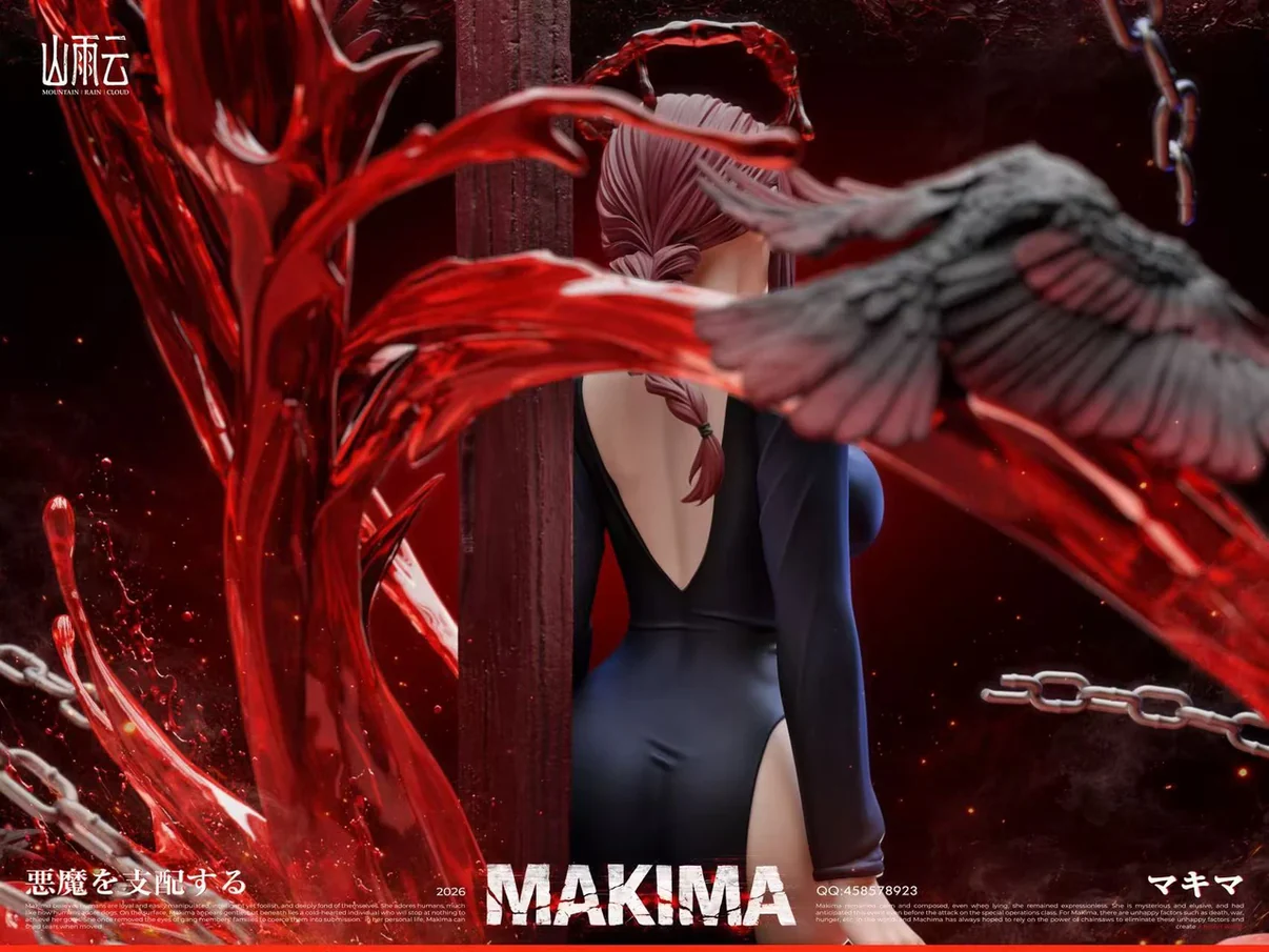 Makima Chainsaw Man | 1/6&1/4 Scale Resin Statue - Mountain Rain Cloud Studio - Image 10