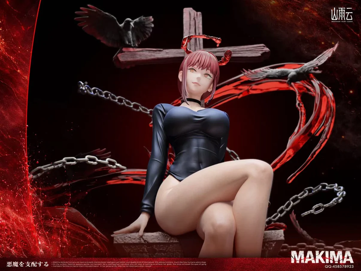 Makima Chainsaw Man | 1/6&1/4 Scale Resin Statue - Mountain Rain Cloud Studio - Image 3