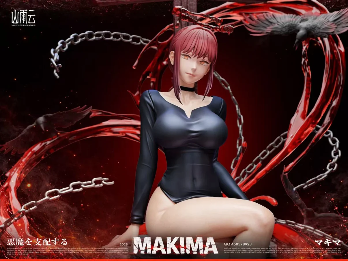 Makima Chainsaw Man | 1/6&1/4 Scale Resin Statue - Mountain Rain Cloud Studio - Image 5