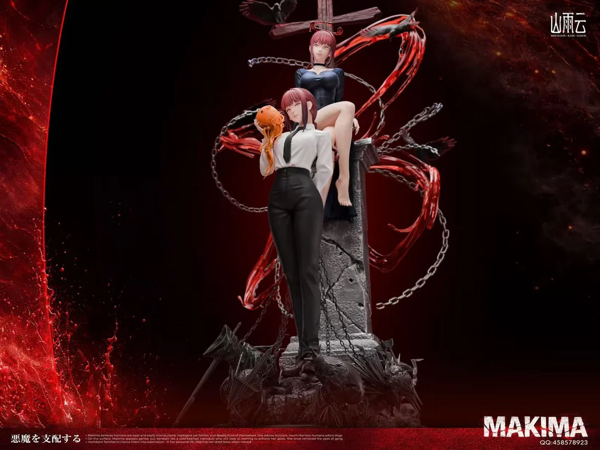Makima Chainsaw Man | 1/6&1/4 Scale Resin Statue - Mountain Rain Cloud Studio - Image 12