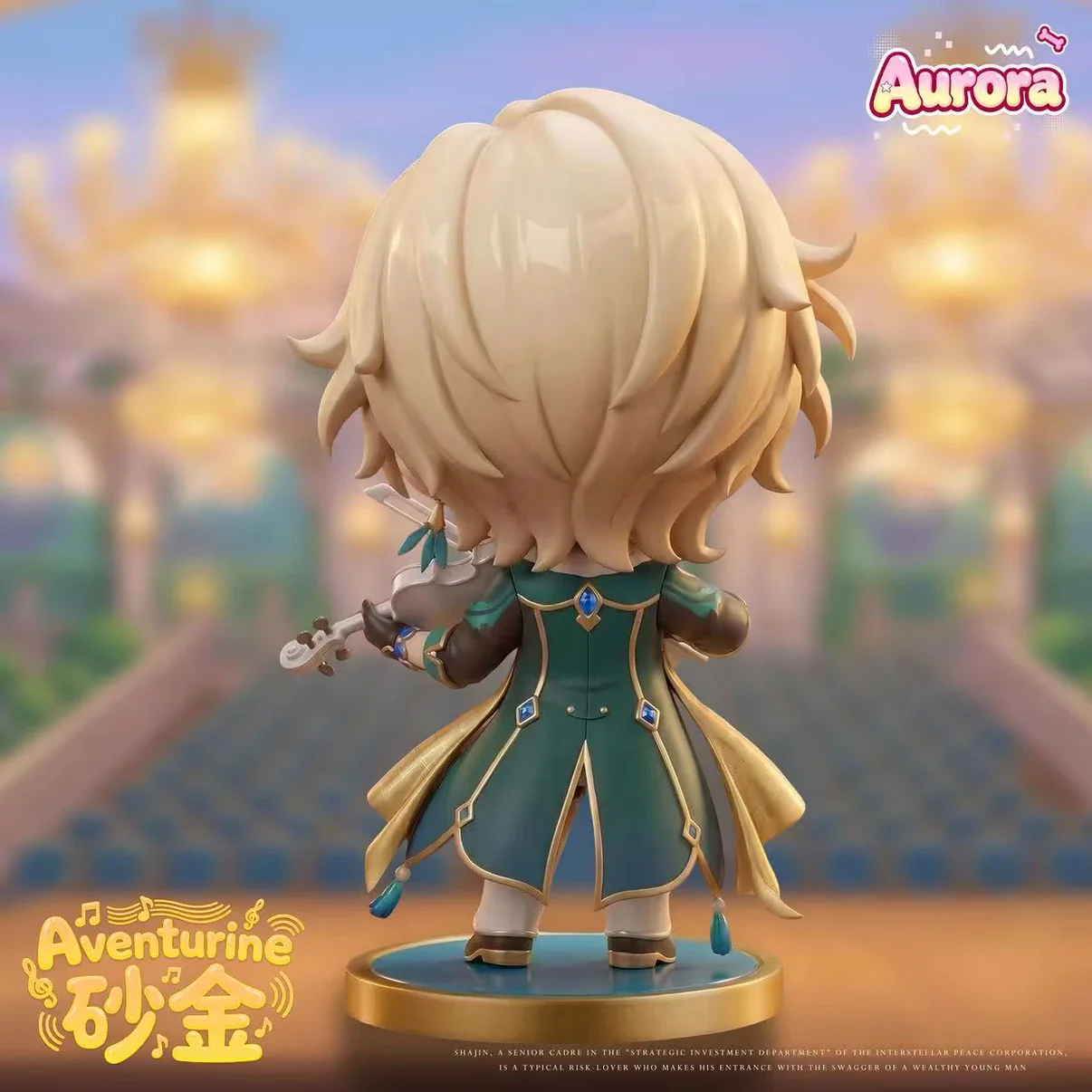 Aurora Studio – Chibi Aventurine Honkai: Star Rail | Chibi Collectible Statue - Image 5