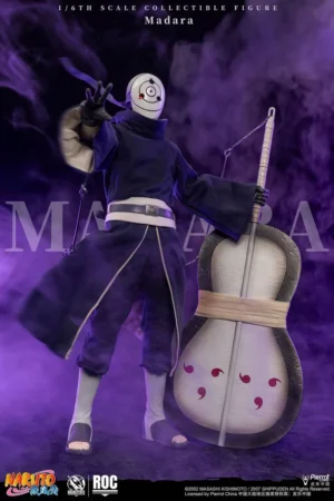 ROCKETTOYS – Madara Uchiha (White Mask Ver.) Naruto Shippuden | 1/6 Scale Licensed Action Figure | ROC-021