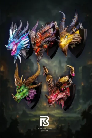 Black Rock Studio (BRS) – Guardian Dragon World of Warcraft | Limited Edition Collectible Statue