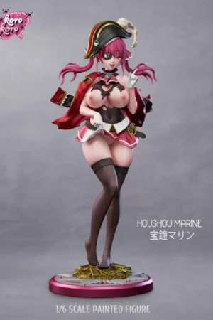 Alternative view of Koro Koro Studio – Houshou Marine hololive VTuber | 1/6 Scale Licensed Figure