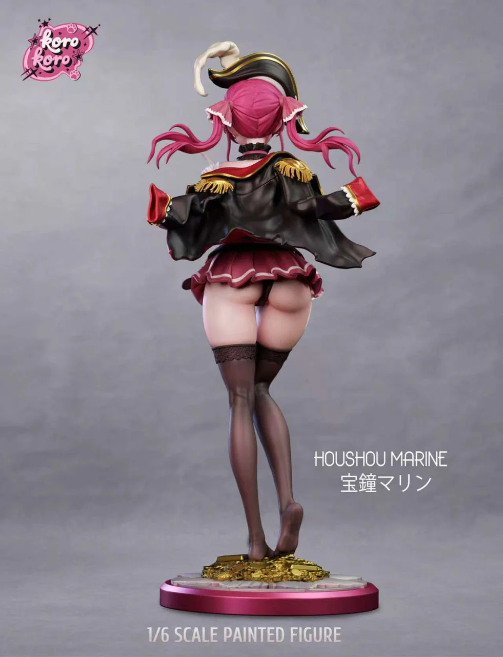 Koro Koro Studio – Houshou Marine hololive VTuber | 1/6 Scale Licensed Figure - Image 4