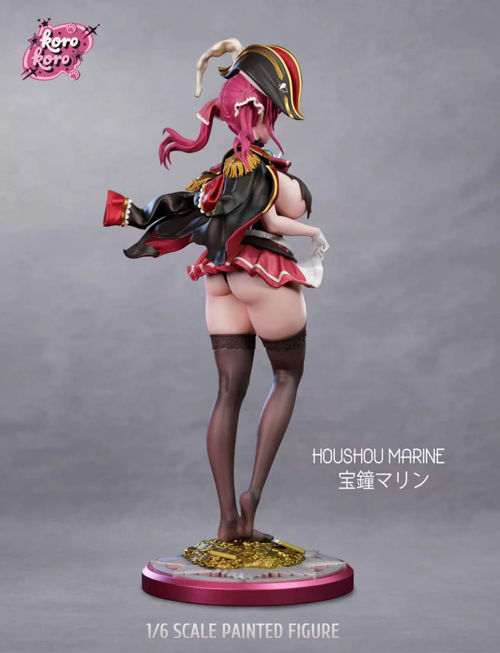 Koro Koro Studio – Houshou Marine hololive VTuber | 1/6 Scale Licensed Figure - Image 3