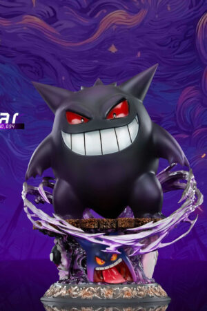 Alternative view of NTWO Studio – Gengar Generation 1 Pokémon | Resin & Polystone Statue