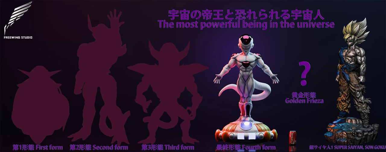 Freewing Studio – Emperor of the Universe Frieza (Final Form) Dragon Ball | 1/2 Scale Premium Statue - Image 7