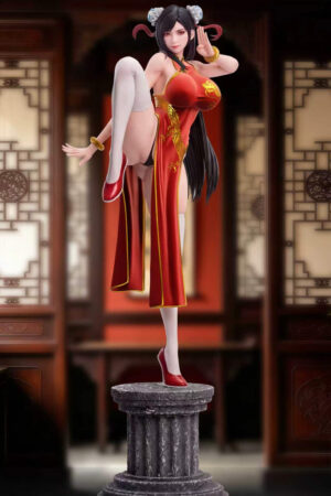 Alternative view of BBSD Studio – Cheongsam Kung Fu Tifa Final Fantasy | 1/6 Scale Resin Statue