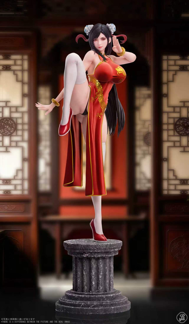 BBSD Studio – Cheongsam Kung Fu Tifa Final Fantasy | 1/6 Scale Resin Statue - Image 2