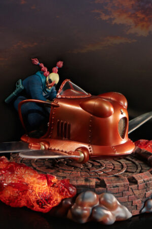 Shen Yin Studio – Castle in the Sky “Flaptter” (LED Version) Studio Ghibli | Diorama Resin Collectible