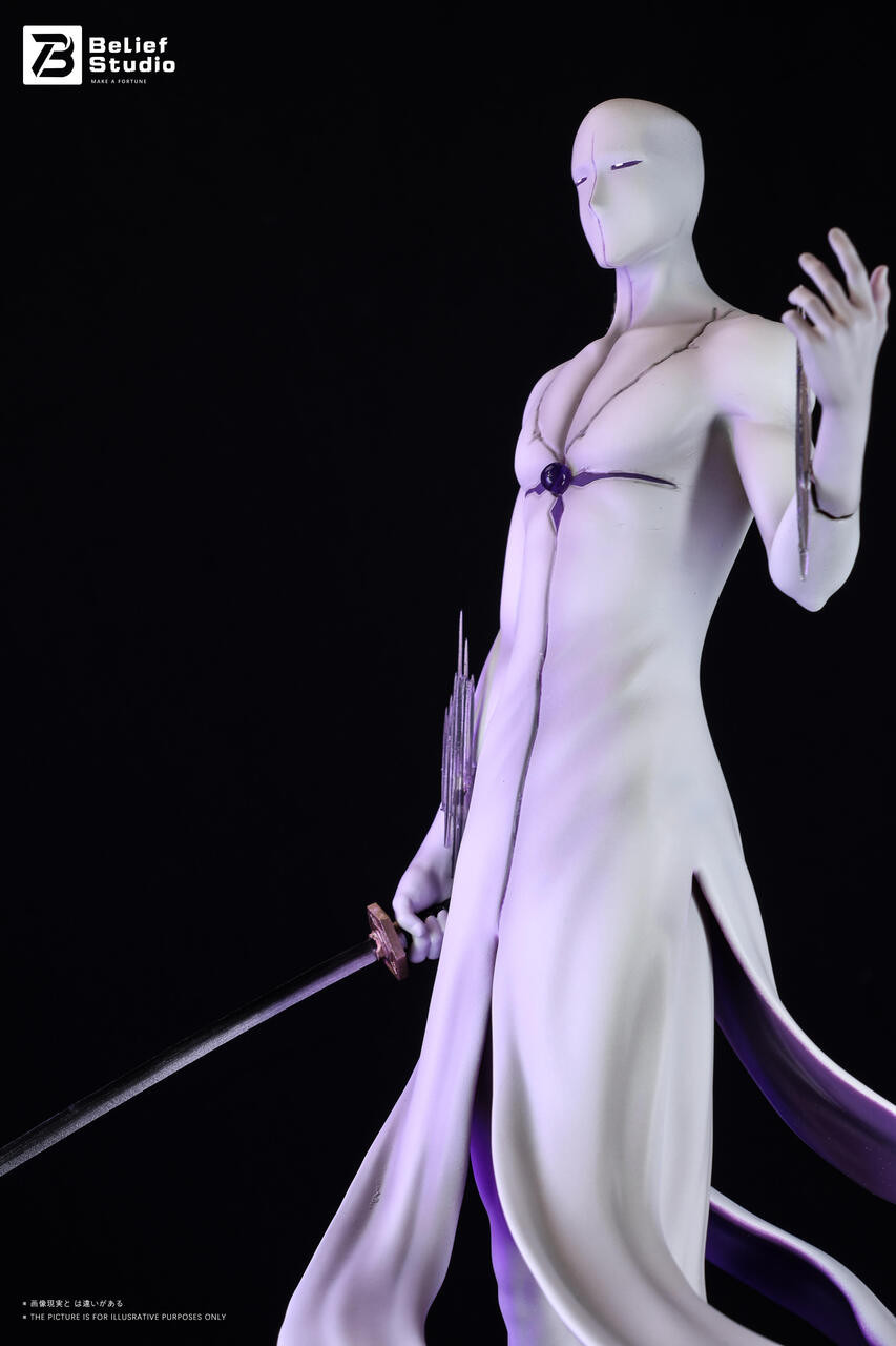 Belief Studio – Sōsuke Aizen Second Hōgyoku Form Bleach | 1/6 Scale Resin Statue - Image 6
