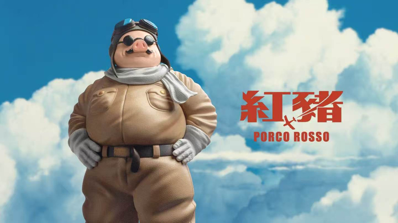 LongMiao Studio – Porco Rosso Studio Ghibli Anime Resin Figure - Image 2