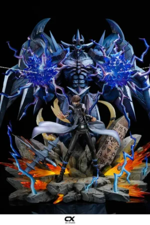 Alternative view of CX Studio – Obelisk the Tormentor x Seto Kaiba Yu-Gi-Oh! Dual Diorama 1/6 Scale Resin Statue