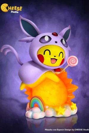 Cheese Studio – Pikachu Cosplay Series Espeon & Sylveon Pokémon Resin Statues