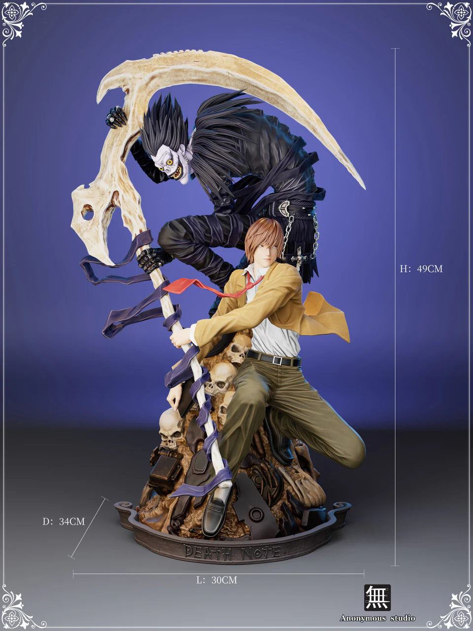Anonymous Studio – Light Yagami & Ryuk Death Note Anime TOPGK Resin Figure