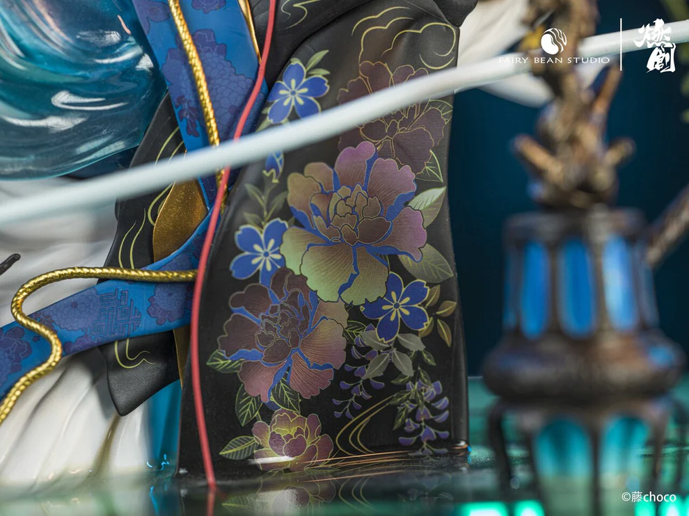 Okuzashiki Mermaid Princess 1/7 Scale Statue – Fuji Choco Licensed – Fairy Bean Studio - Image 4