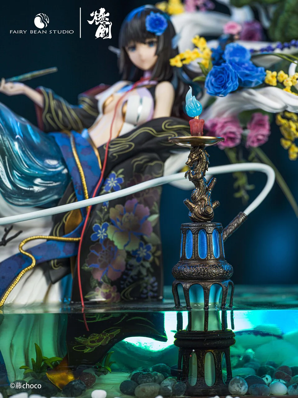Okuzashiki Mermaid Princess 1/7 Scale Statue – Fuji Choco Licensed – Fairy Bean Studio - Image 2