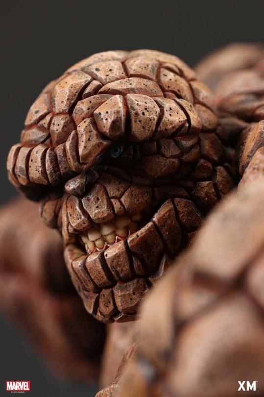 Marvel Fantastic Four The Thing 1/4 Scale Statue – XM Studios Limited Edition Premium Collectible Diorama - Image 11