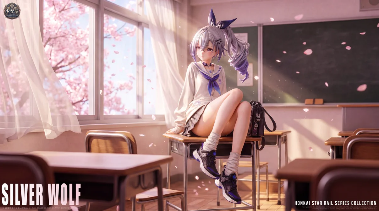Silver Wolf Honkai: Star Rail 1/6 Scale TOPGK Statue - Girl's House - Image 5