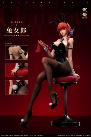 Chainsaw Man – Makima Bunny Girl Ver. 1/4 Scale Statue – Chiyan Studio