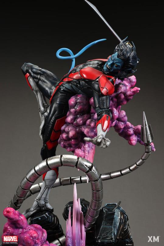 Marvel X-Men Nightcrawler 1/4 Scale Statue – XM Studios Limited Edition Premium Collectible Diorama - Image 4
