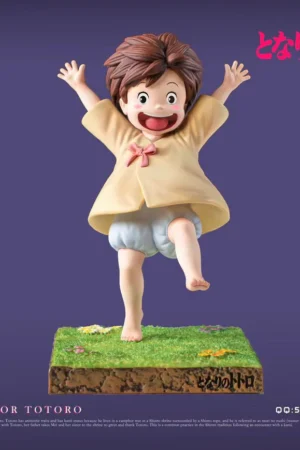 Alternative view of My Neighbor Totoro – Mei Kusakabe, Satsuki & Totoro Statue Set – White Deer Studio