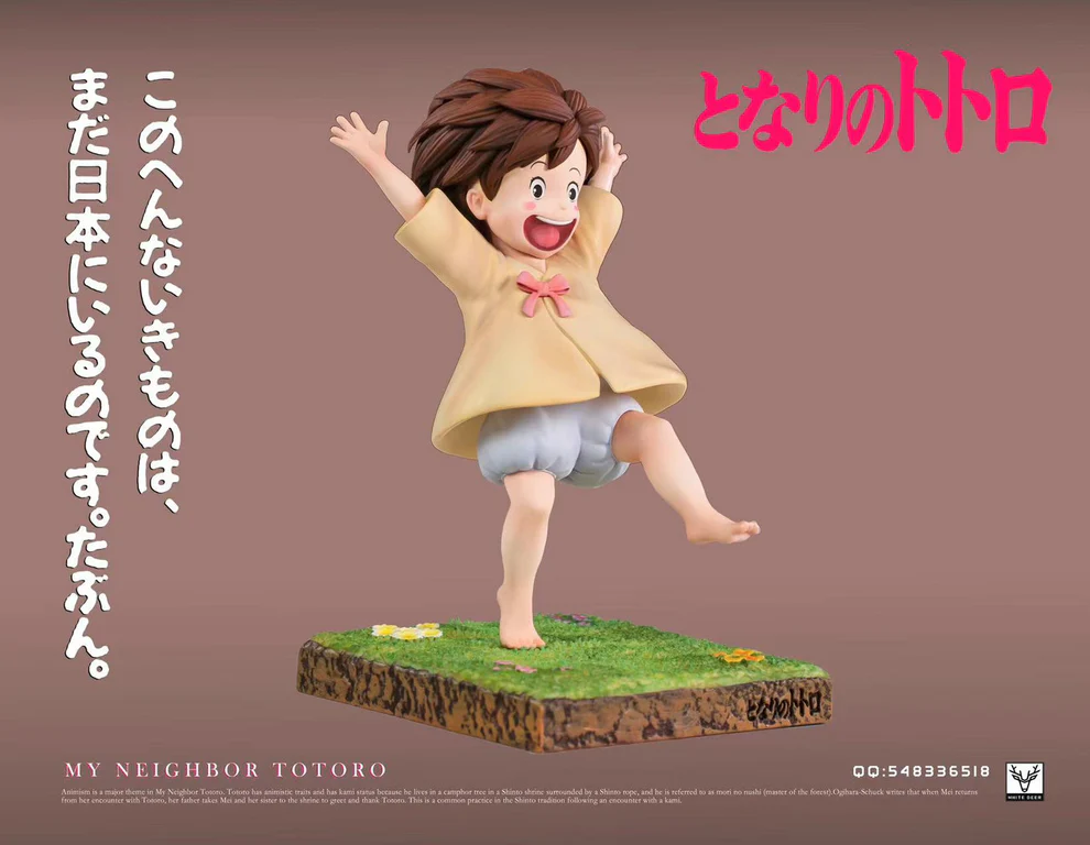 My Neighbor Totoro – Mei Kusakabe, Satsuki & Totoro Statue Set – White Deer Studio - Image 3